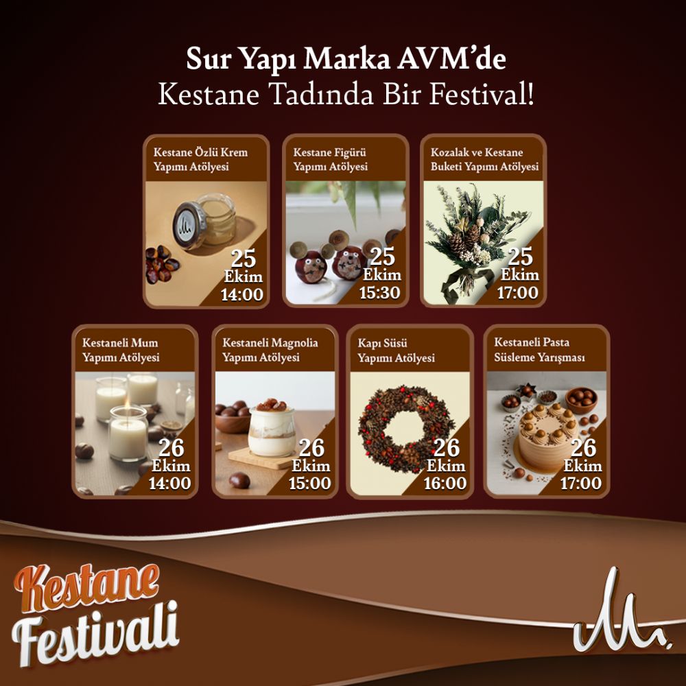 KESTANE FEST�VAL� - 24-25-26 EK�M 2025